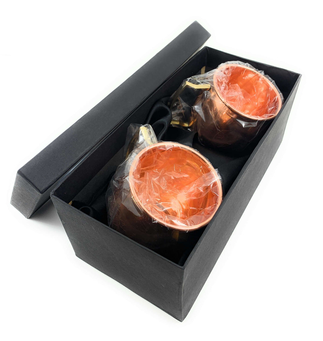 Handcrafted Hammered Copper Moscow Mule Mugs (Set of 4)