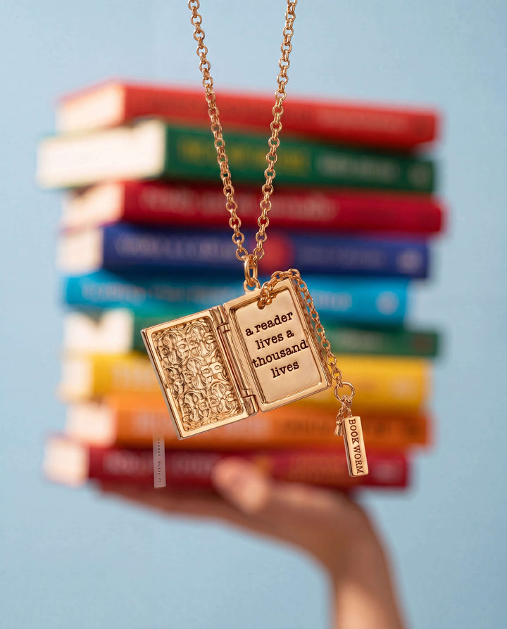 Once Upon a Time Book Locket Necklace