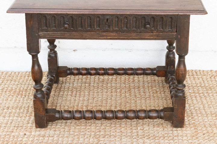 Antique 17th-Century English Oak Tavern Table