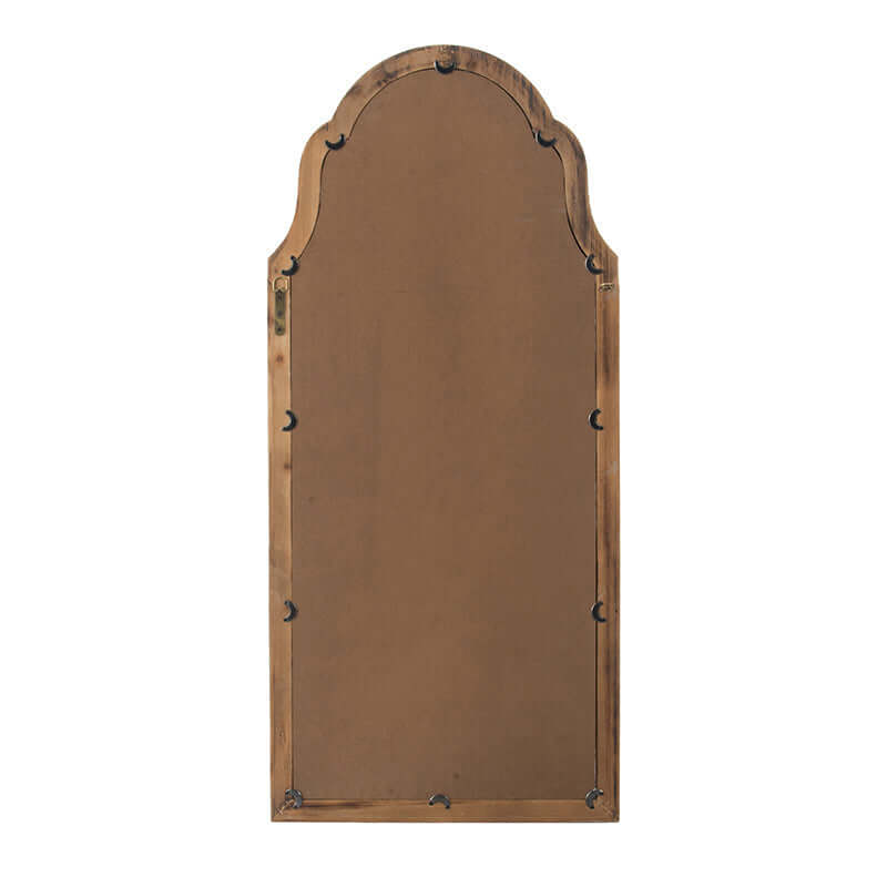 Antique Cream & Gold Arched Wall Mirror