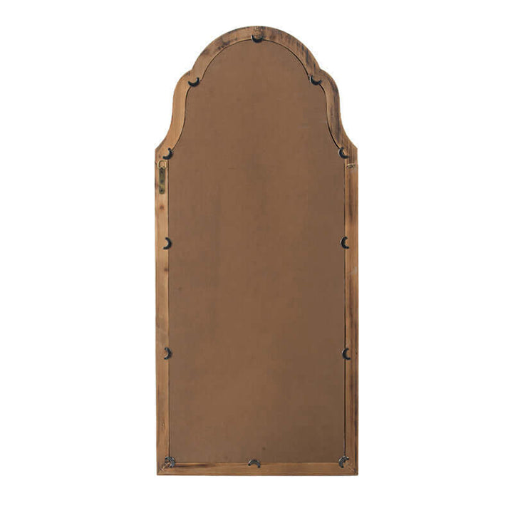 Antique Cream & Gold Arched Wall Mirror