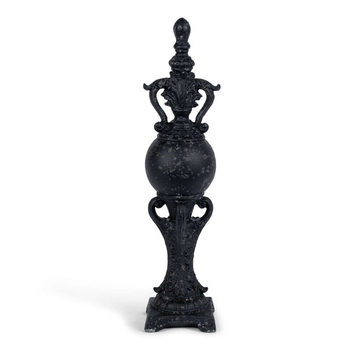 Belvedere Decorative Finial, Black