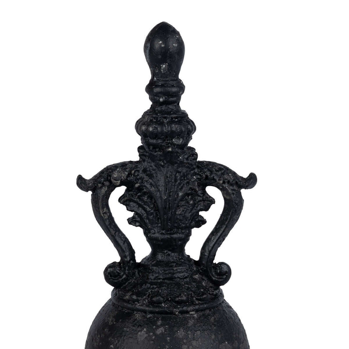 Belvedere Decorative Finial, Black