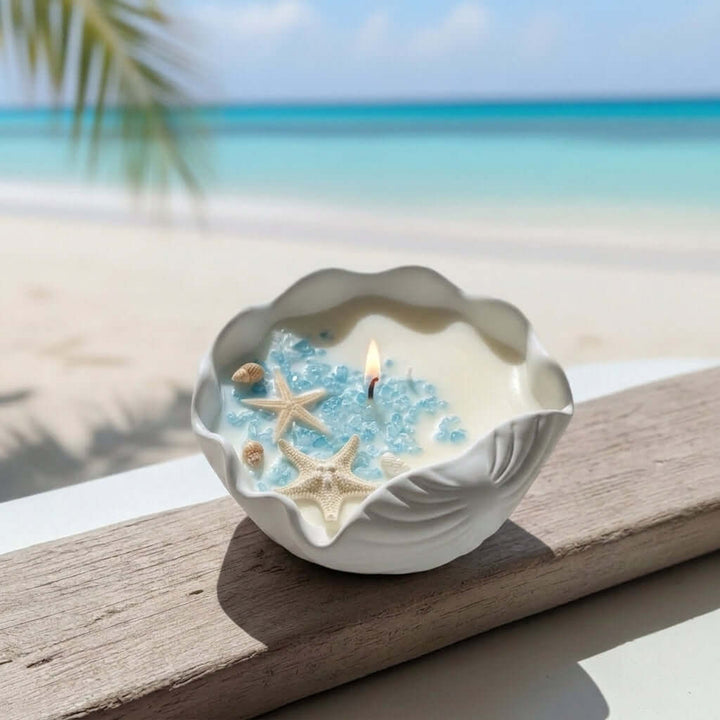 Coastal Shell Bowl Soy Candle