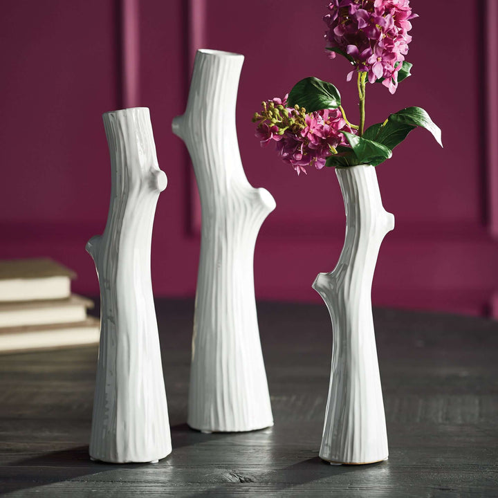 WOODLAND TALL VASES, SET OF 3 photo 2