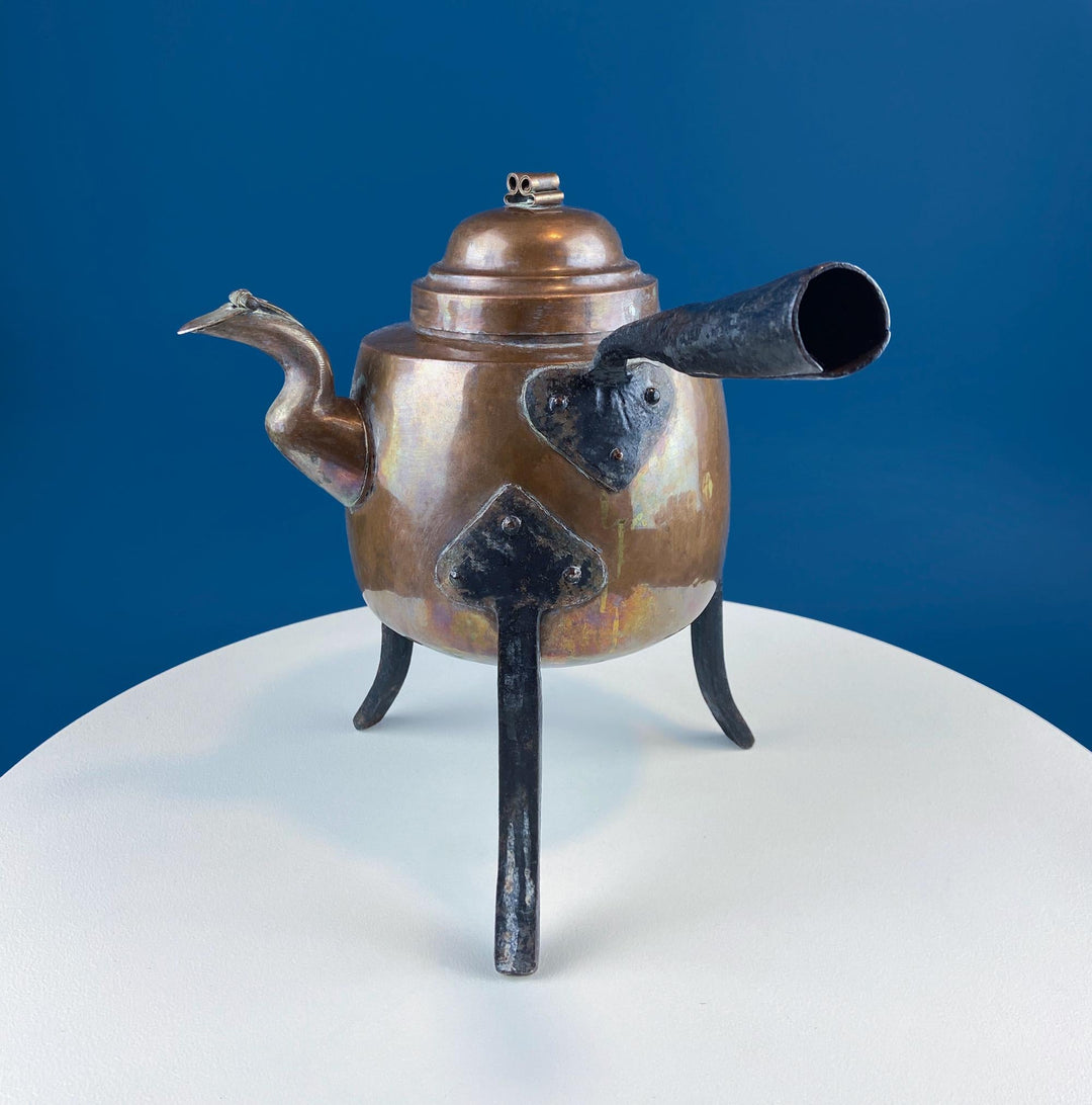 Hammered Copper Turkish Coffee Pot