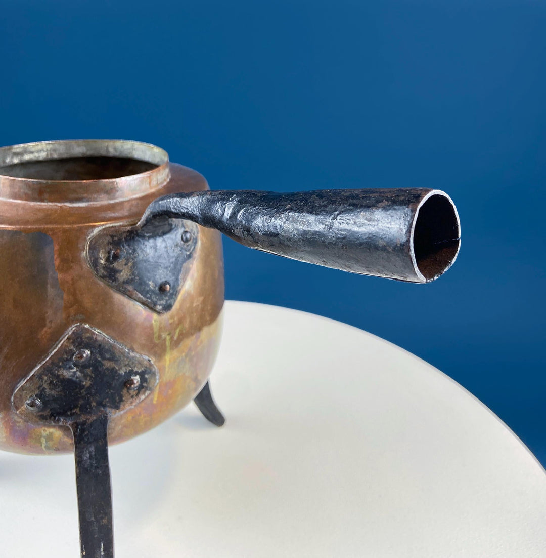 Hammered Copper Turkish Coffee Pot