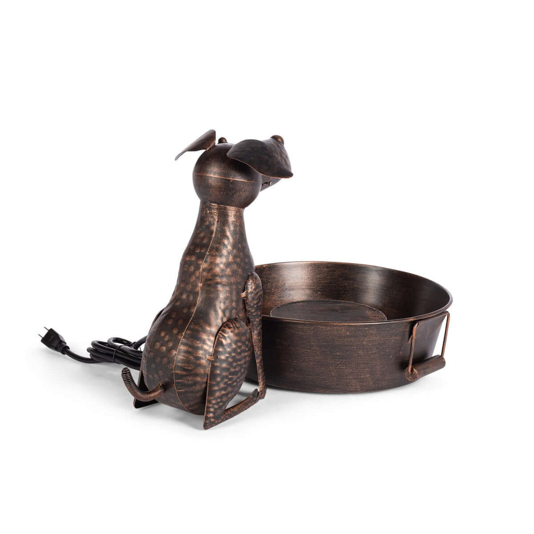 Best Friend Fountain, Black Bronze