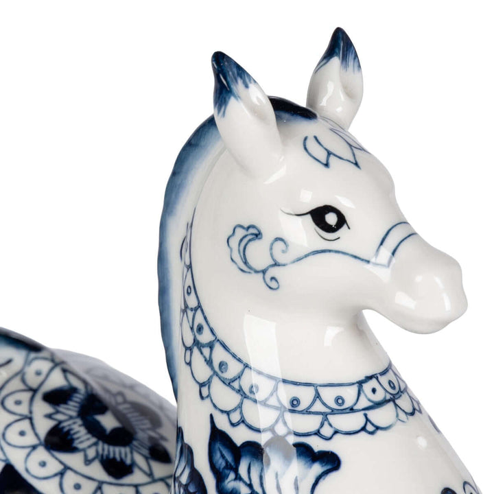 Porcelain Horse Statues