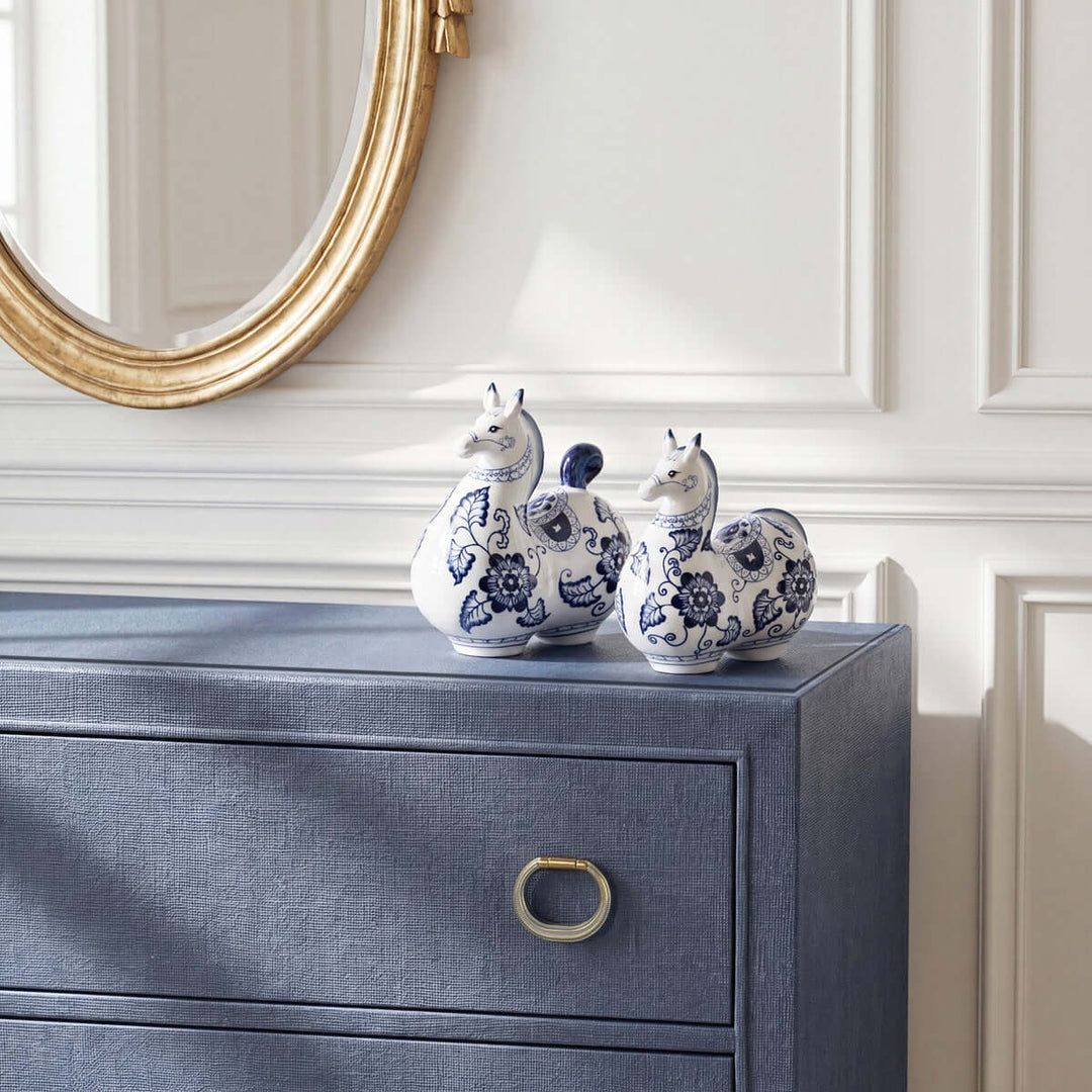 Porcelain Horse Statues