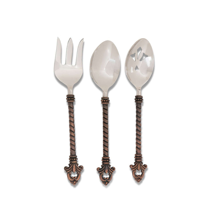 Fleur de Lis Hostess Serving Set, Set of 3