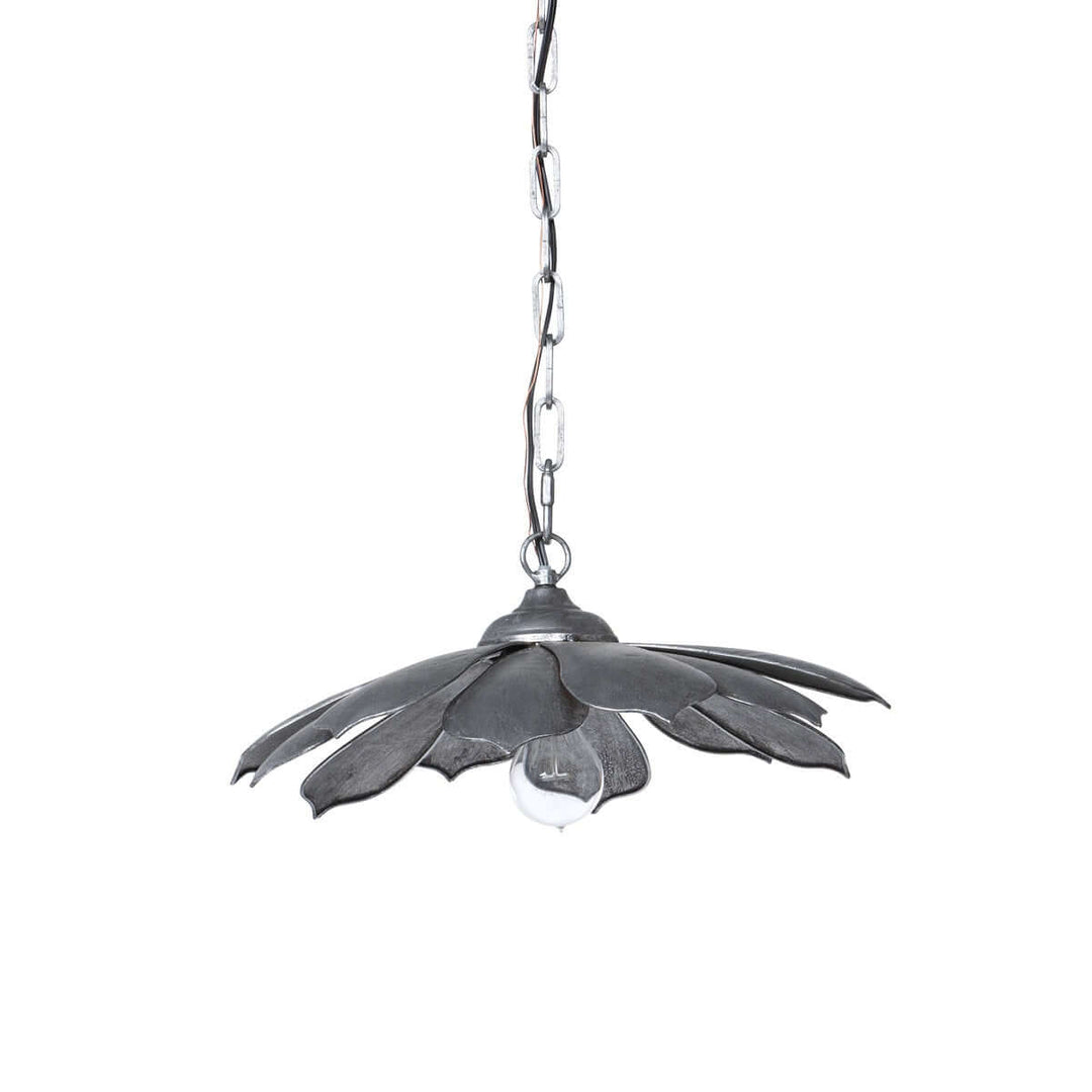 Vintage Industrial Flower Pendant Light