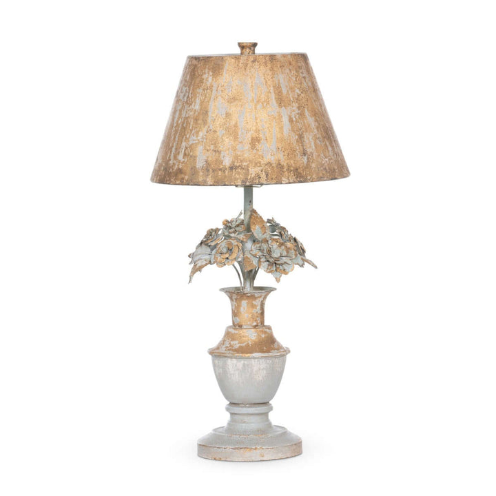 Vintage French Country Iron Table Lamp