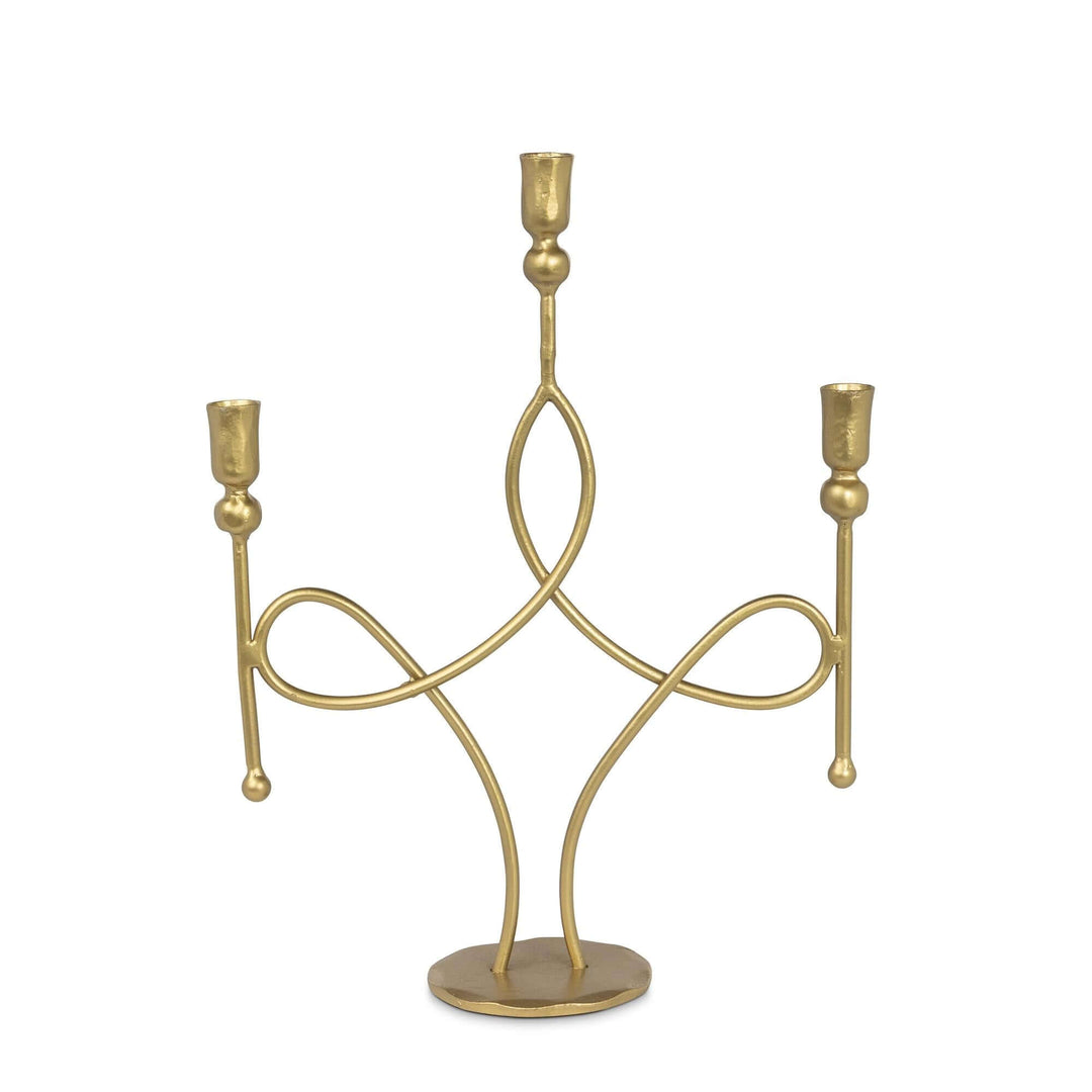 Scroll Candle Holder, 3 Arm