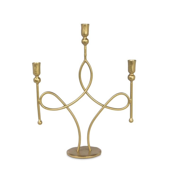 Scroll Candle Holder, 3 Arm