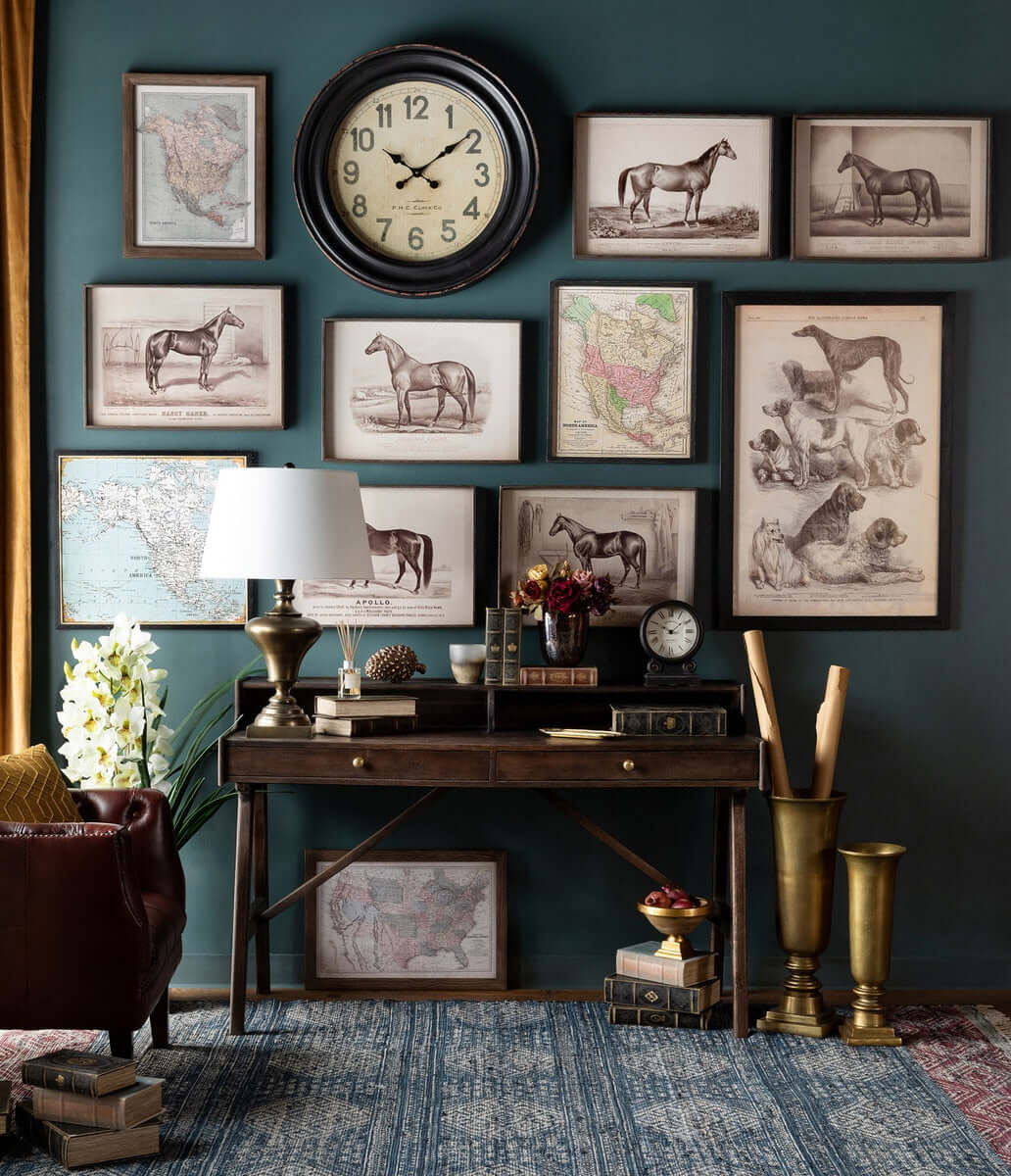 Prized Race Horse Framed Prints, 6 Assorted Styles