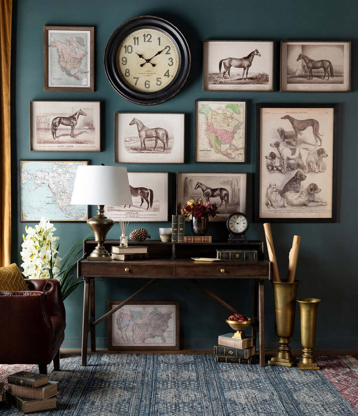Prized Race Horse Framed Prints, 6 Assorted Styles