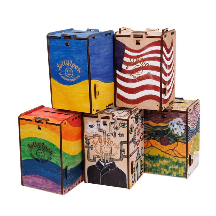Pinhole Mini Instant Film Camera Building Set - DIY Kit for Self Assembly