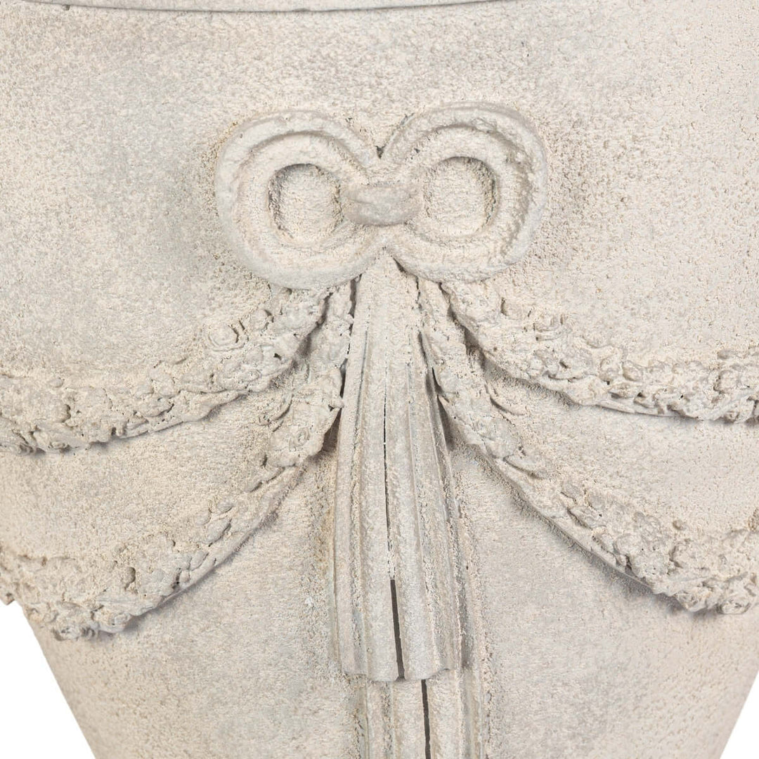 Floral Swag Urn