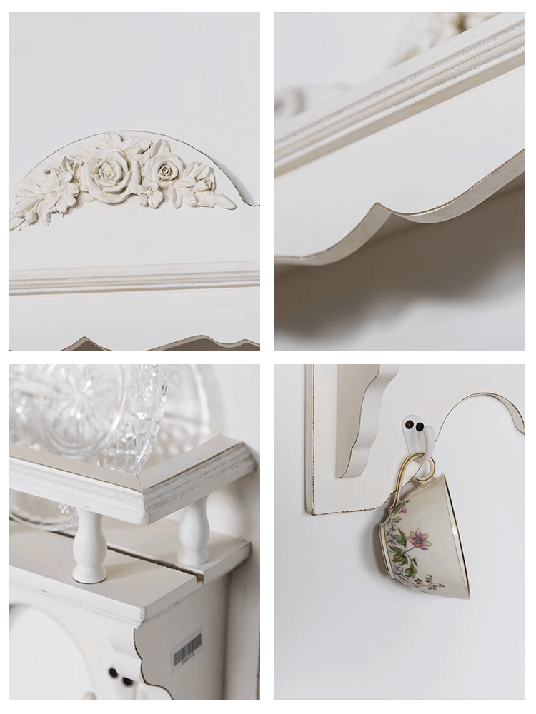 French Country Wall-mounted Dish Rack | Kitchen Storage – Vintage Shopper