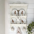 French Country Wall-mounted Dish Rack | Kitchen Storage – Vintage Shopper