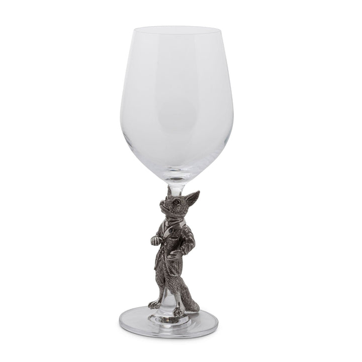 Gentleman Fox Wine Glass