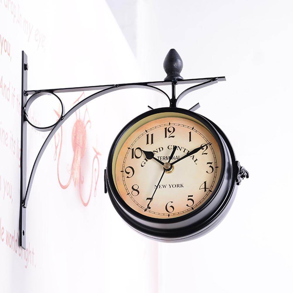 Grand Central Station Double-Sided Wall Clock