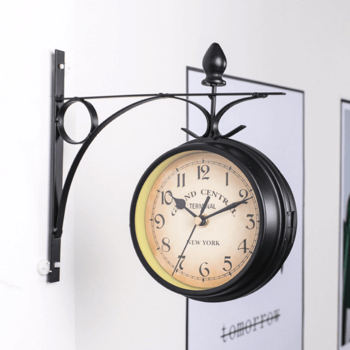 Grand Central Station Double-Sided Wall Clock