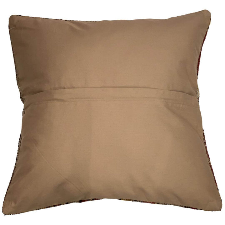 Brown pillow on a white background