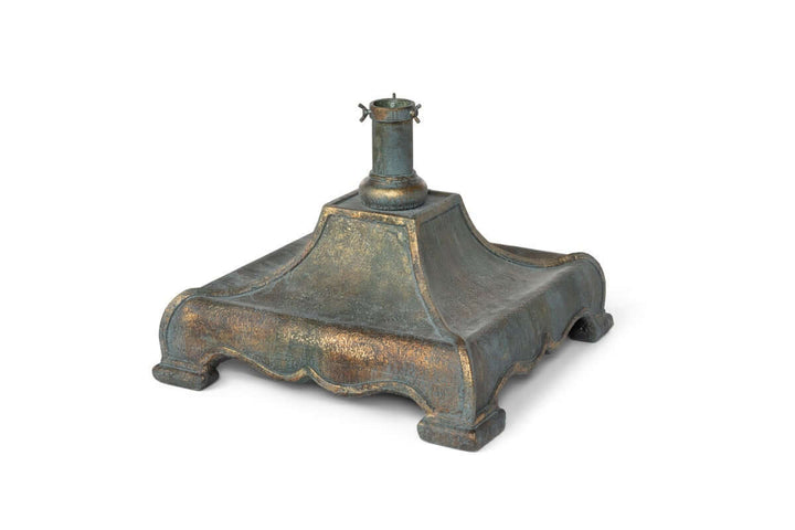 Vintage Look Bronze Tree Stand, 19.69"L