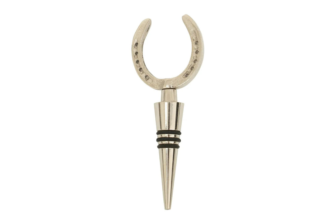 Stainless Steel Horseshoe Bottle Stopper