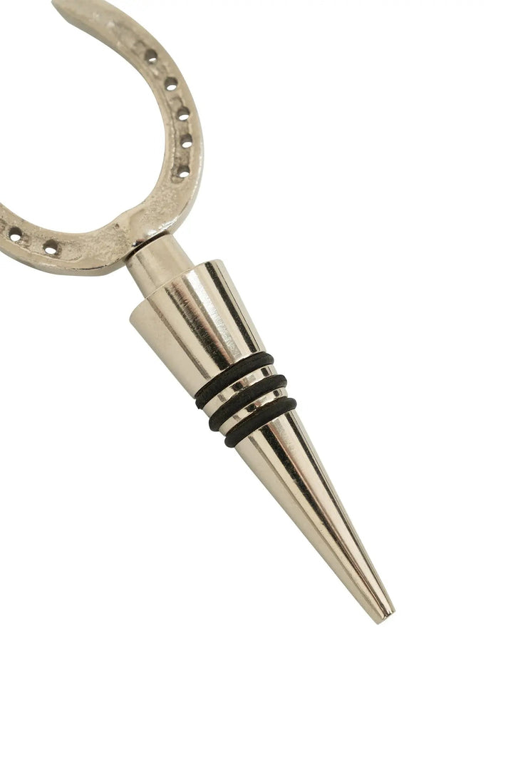 Stainless Steel Horseshoe Bottle Stopper
