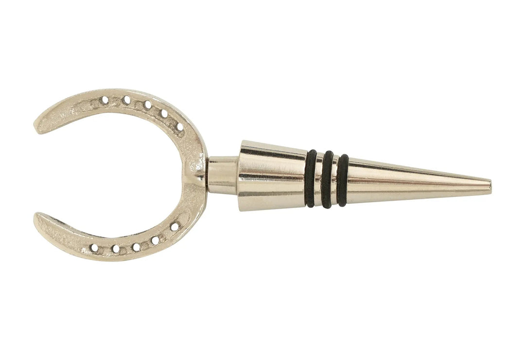 Stainless Steel Horseshoe Bottle Stopper