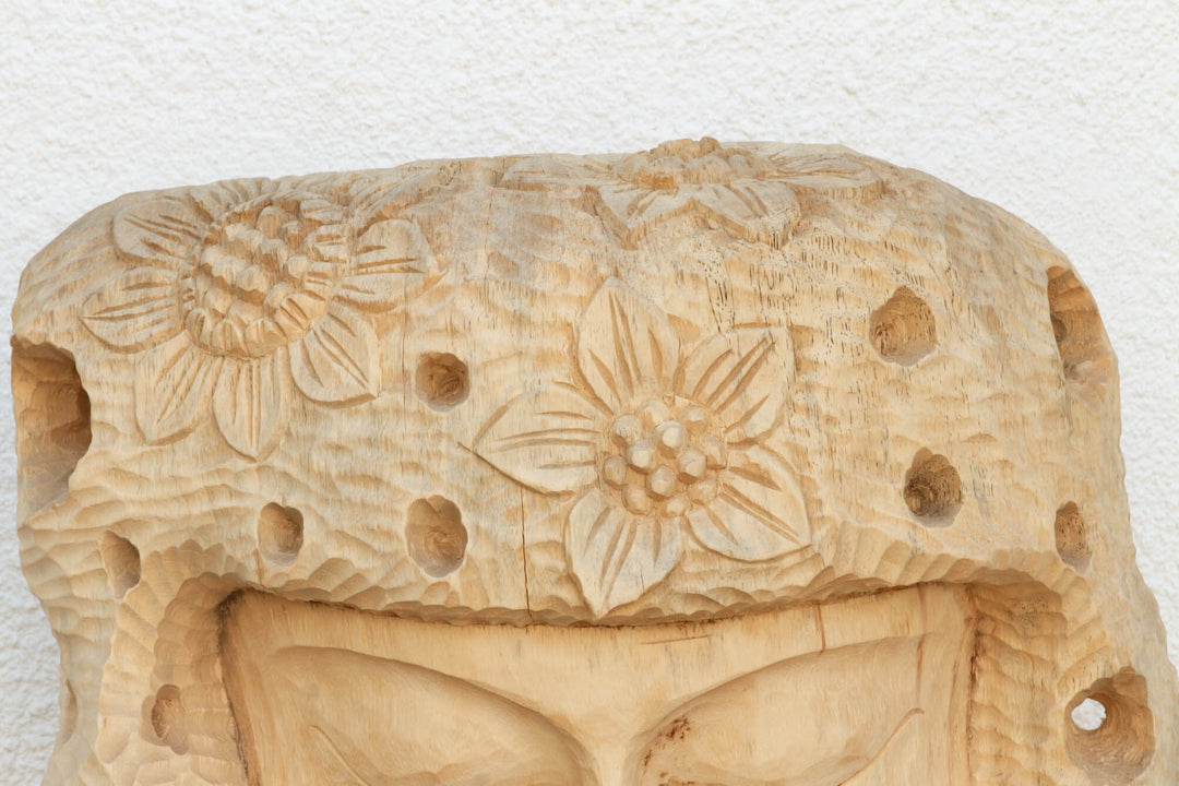 Antique Teak Buddha Sculpture from Madura