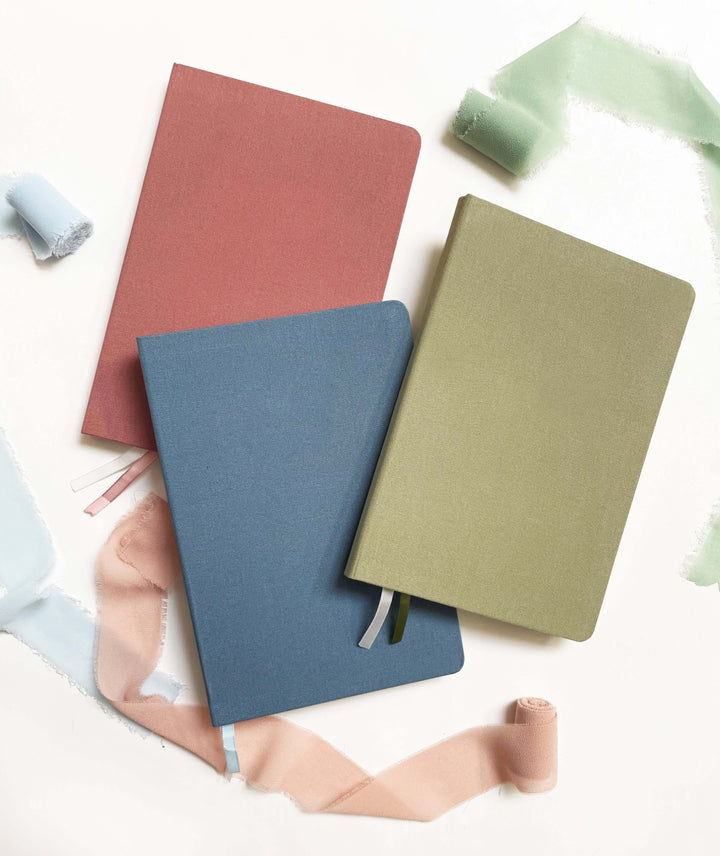Pastel Linen Hardcover Journal