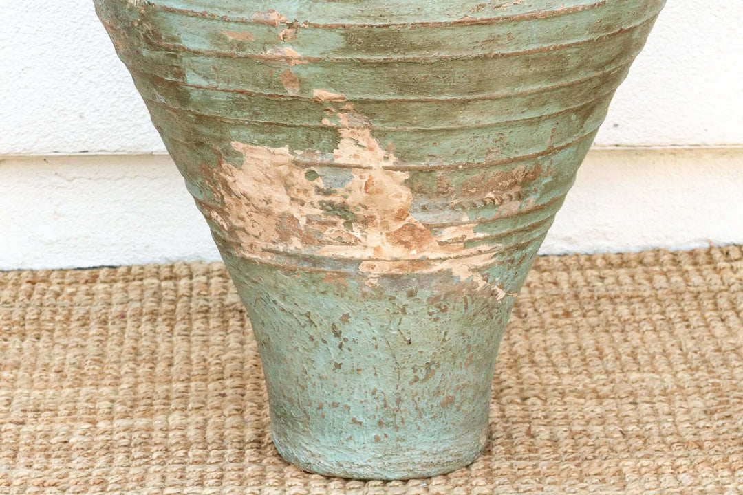 Antique Mediterranean Terracotta Pottery Vessel