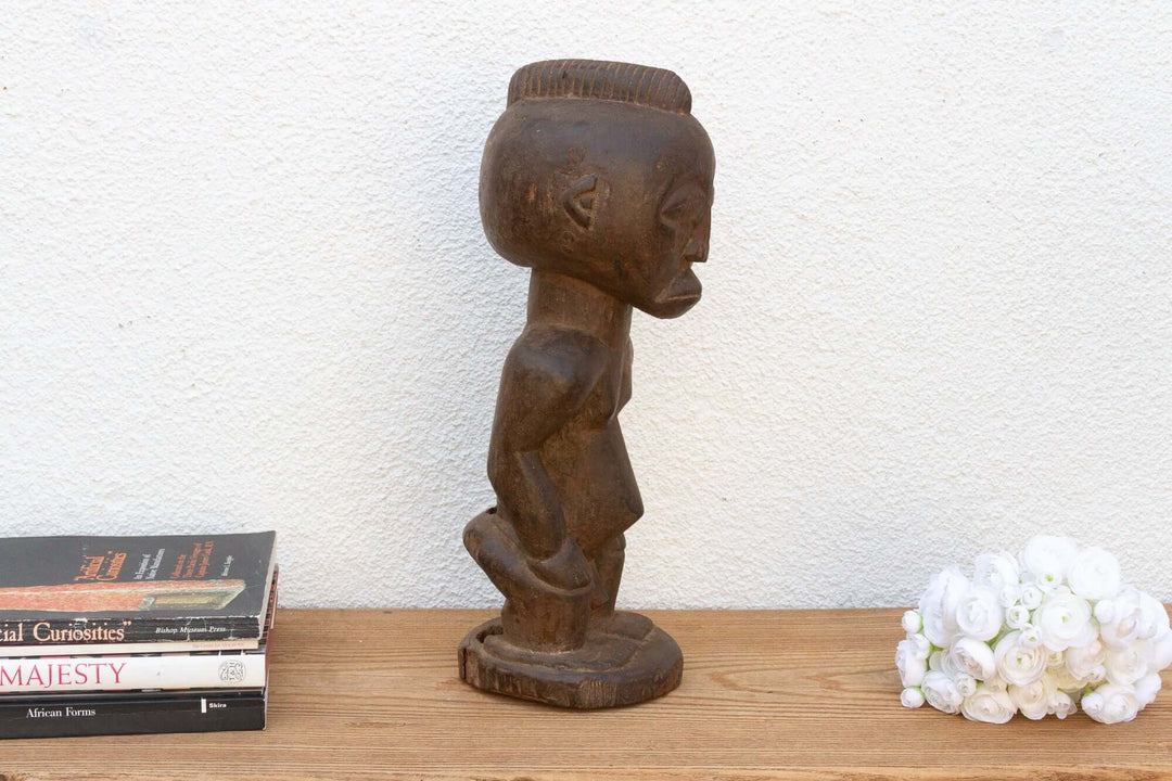 Antique Hemba African Ancestor Figure from Congo