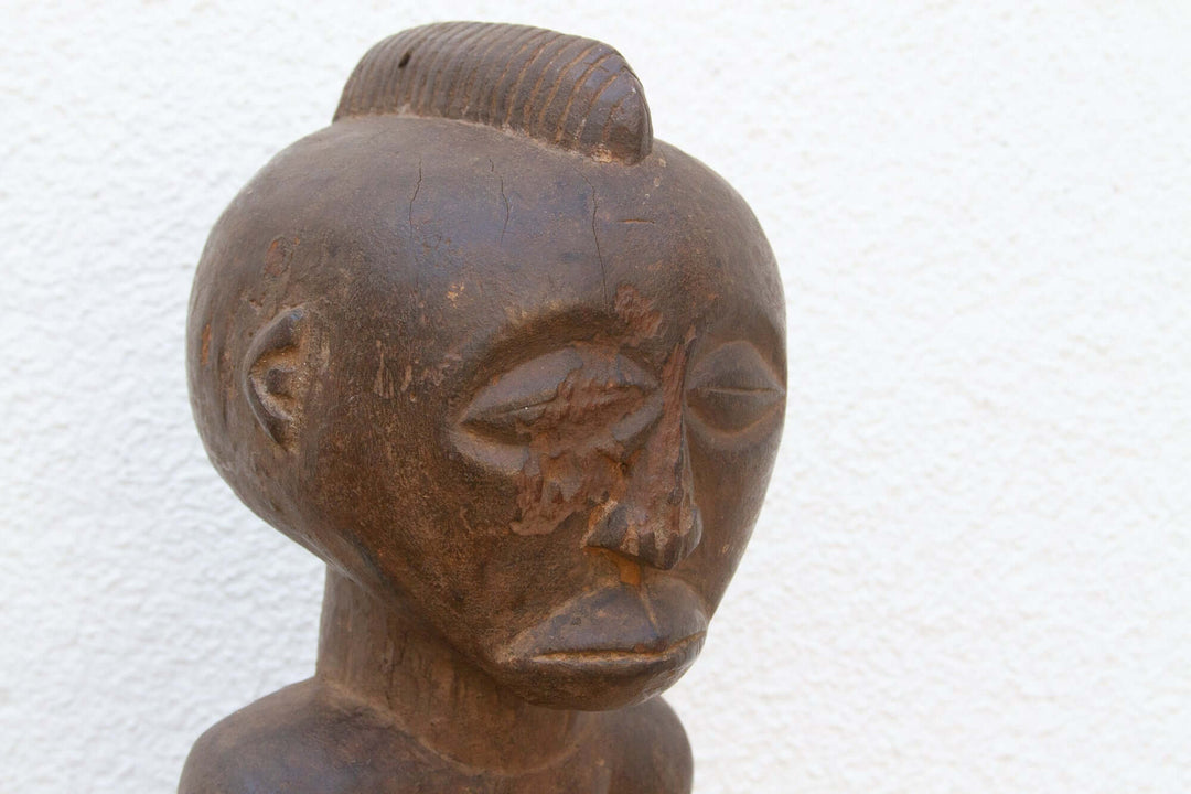 Antique Hemba African Ancestor Figure from Congo