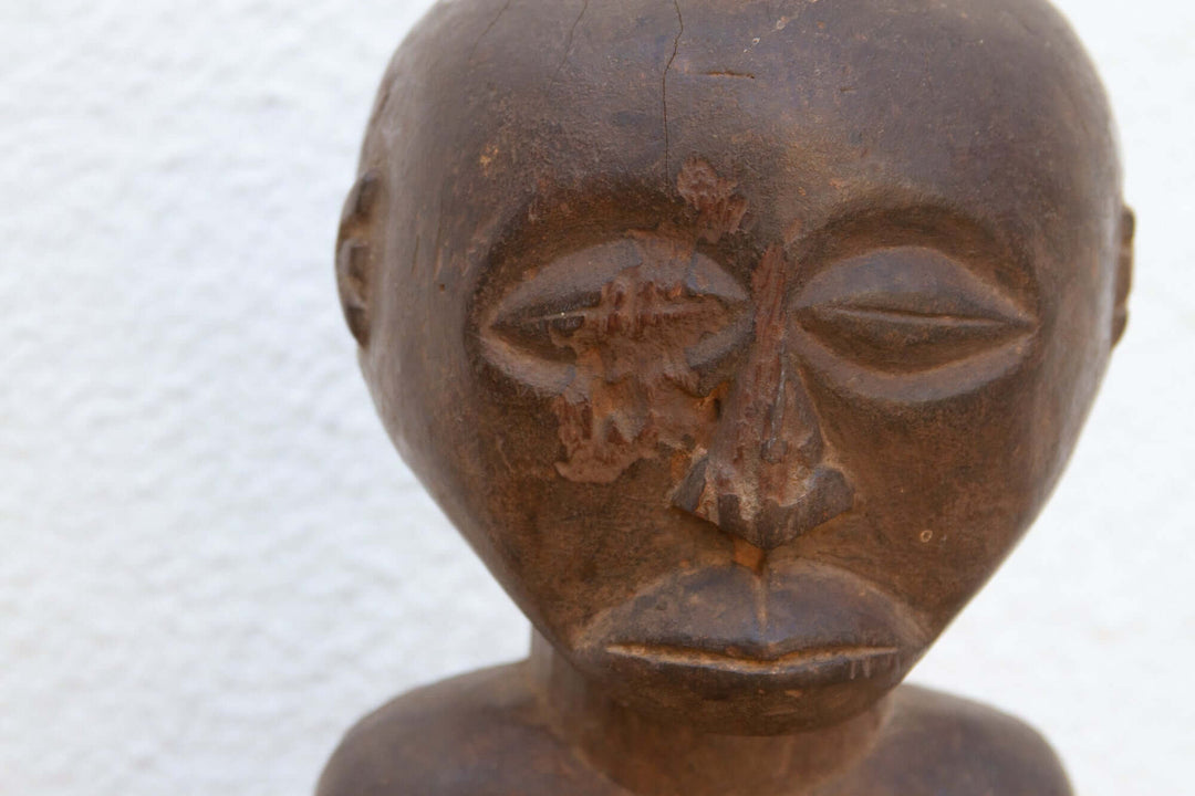 Antique Hemba African Ancestor Figure from Congo