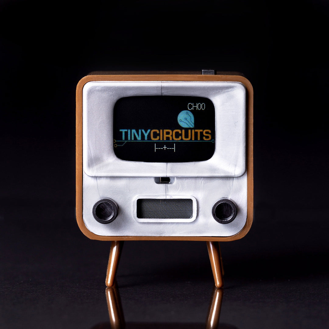 TinyCircuits TinyTV 2 Miniature TV with Remote