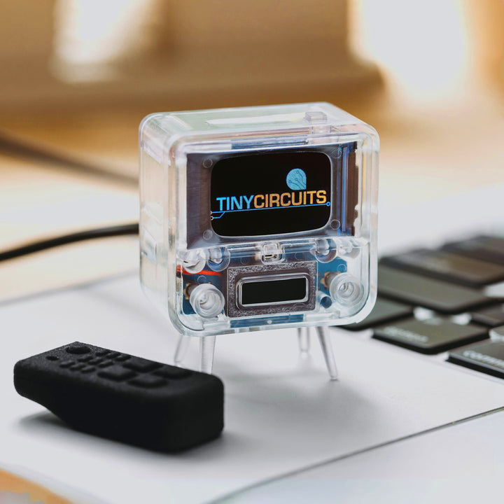 TinyCircuits TinyTV 2 Miniature TV with Remote