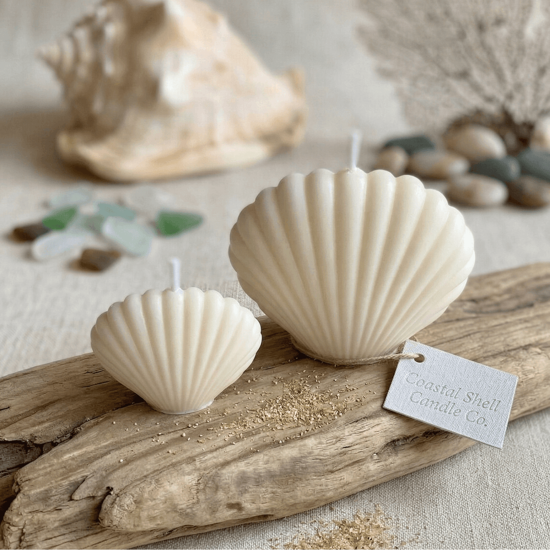 Scallop Shell Soy Wax Candle