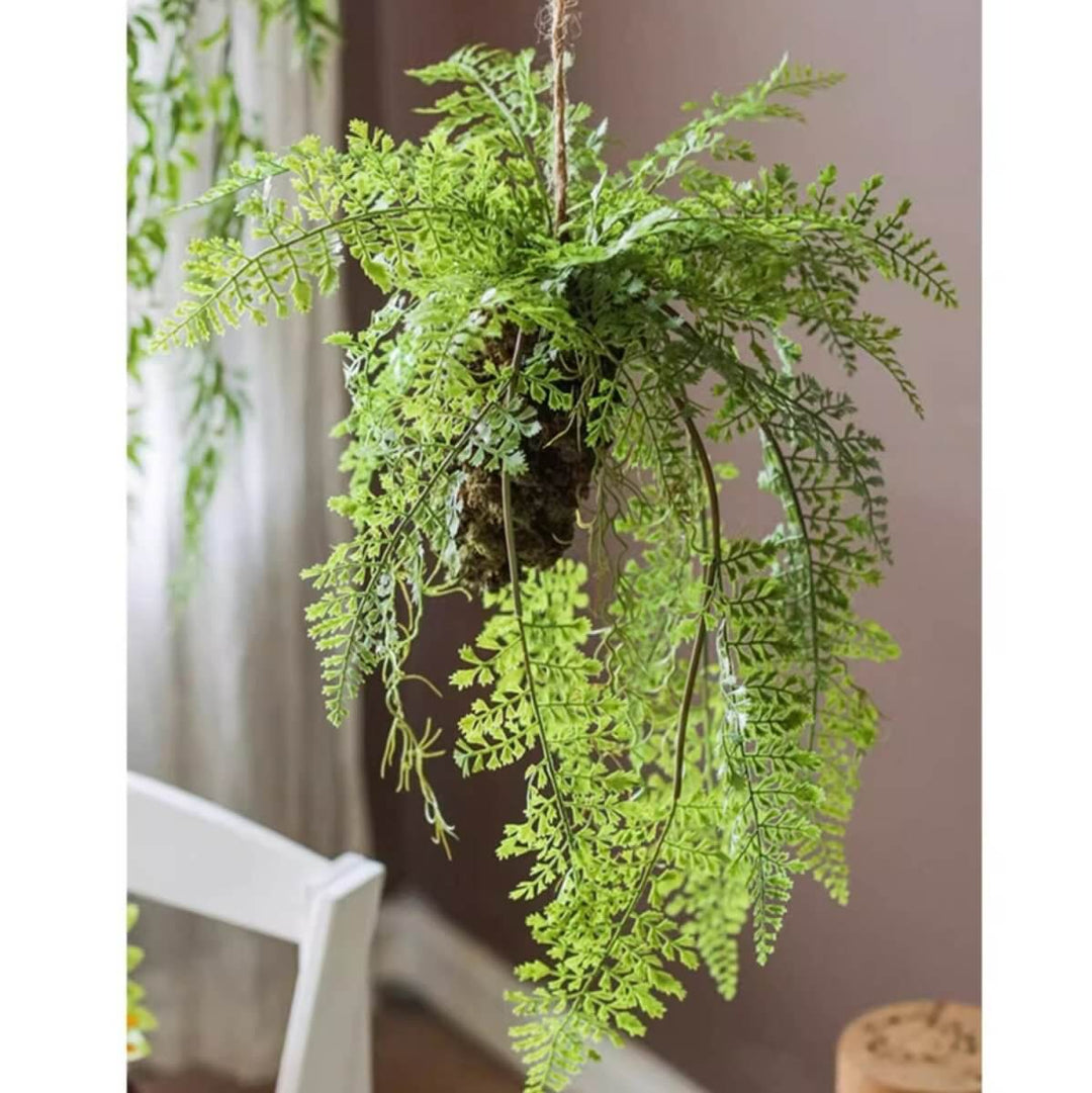 Artificial Fern Hanging Ball Decoration