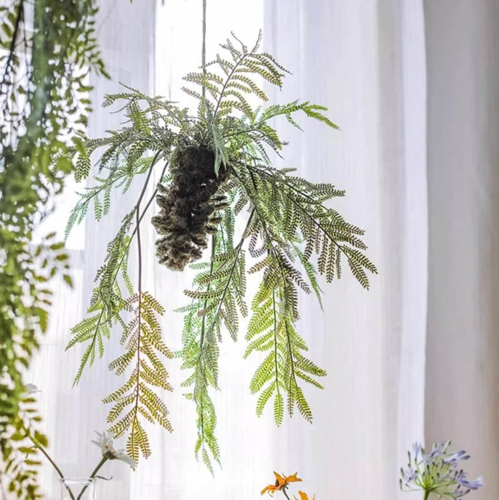 Artificial Fern Hanging Ball Decoration