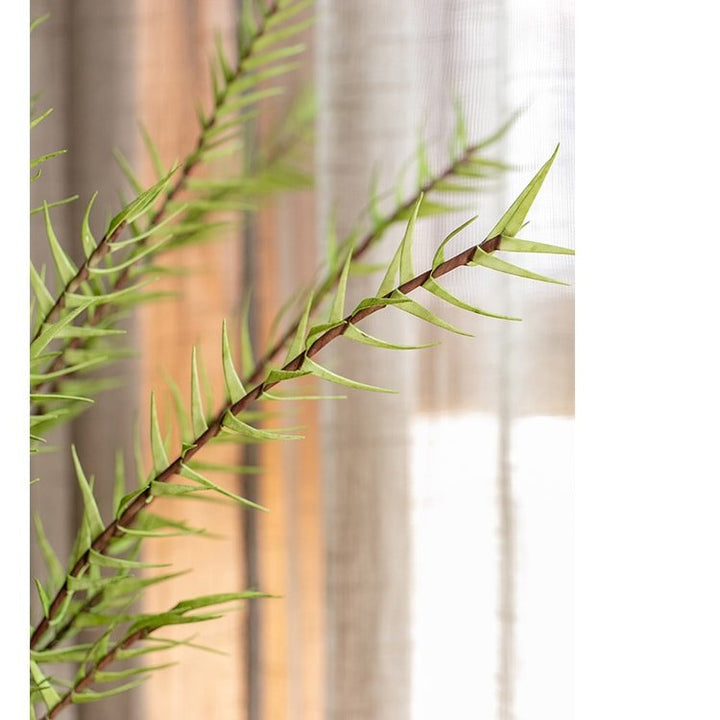 Artificial Faux Flax Grass Stem in Green 48" Tall