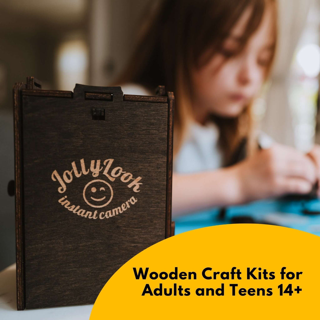 Pinhole Mini Instant Film Camera Building Set - DIY Kit for Self Assembly
