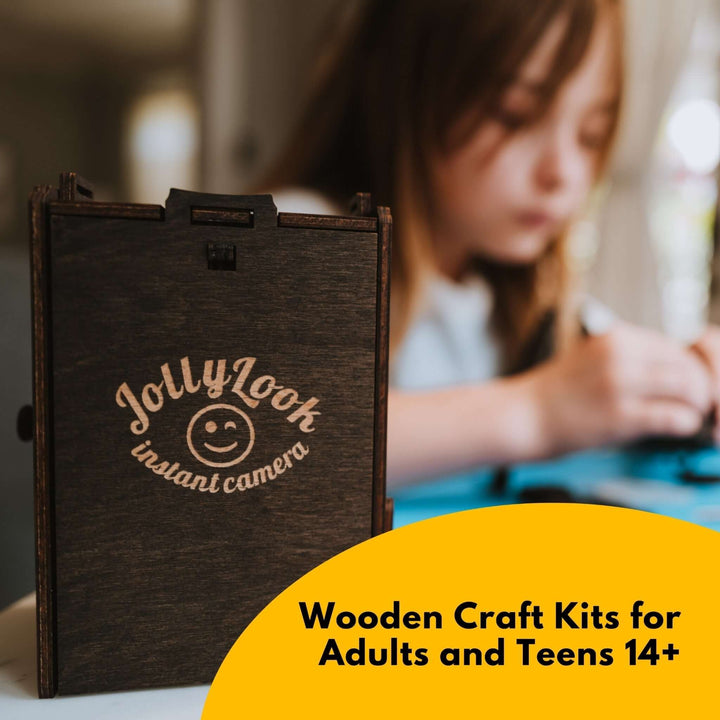 Pinhole Mini Instant Film Camera Building Set - DIY Kit for Self Assembly