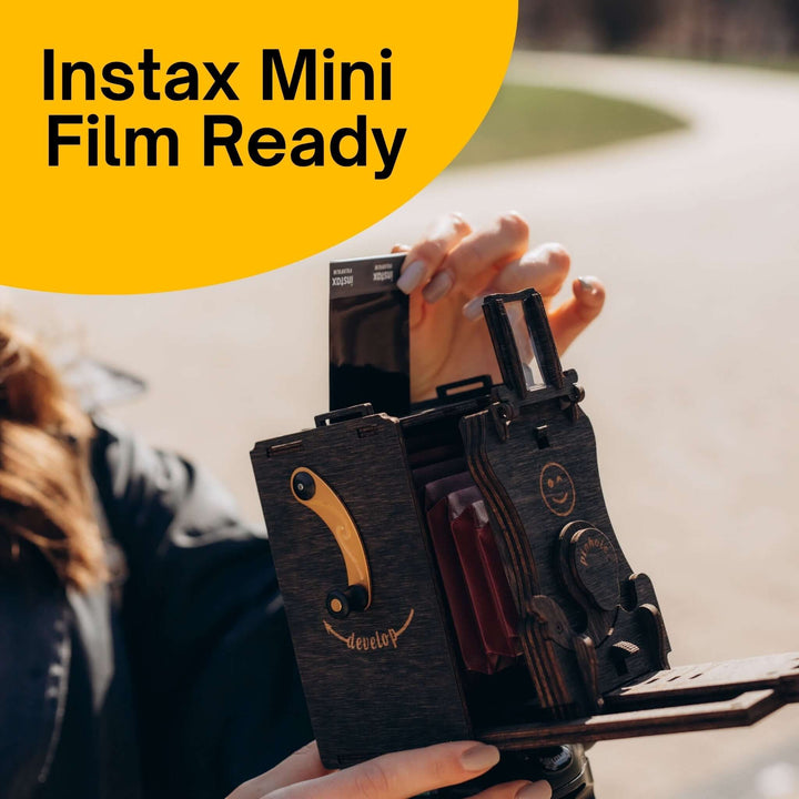 Pinhole Mini Instant Film Camera Building Set - DIY Kit for Self Assembly