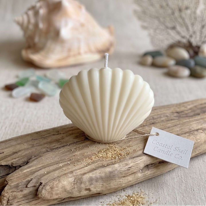 Scallop Shell Soy Wax Candle