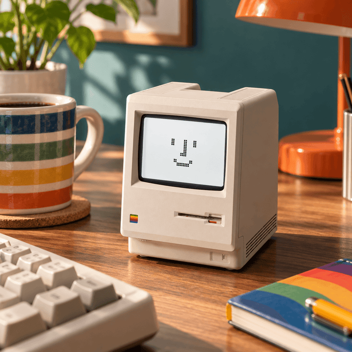 Maclock Retro Computer Alarm Clock